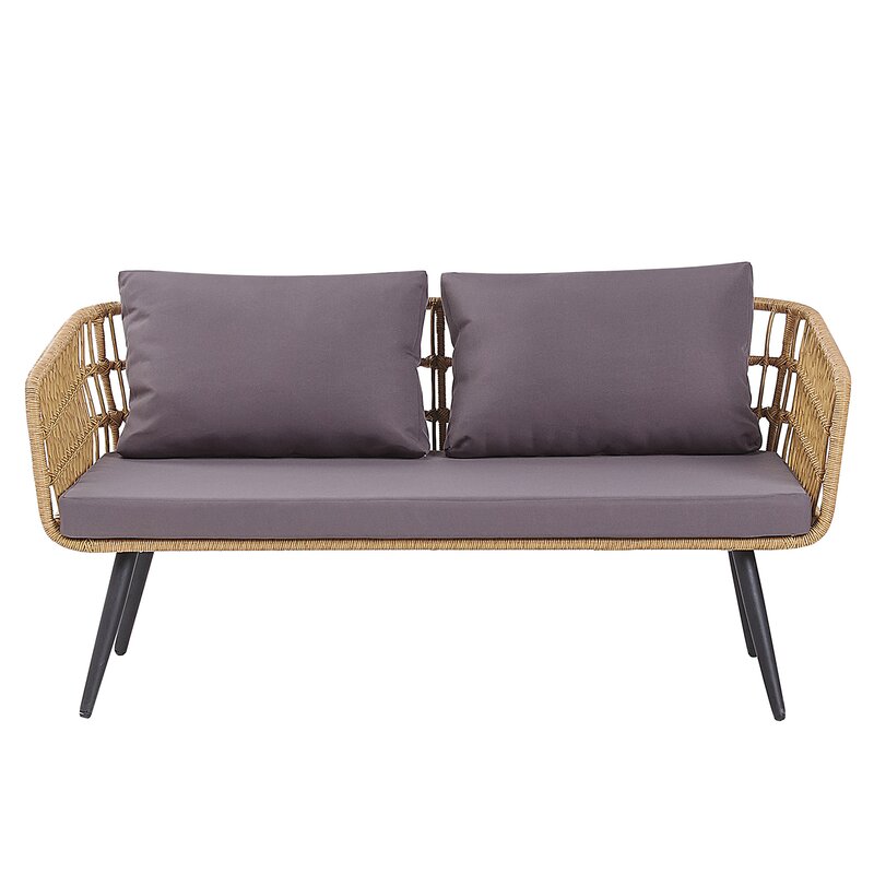 All Weather Patio Outdoor Rattan Sofa Garden Furniture Wicker Outdoor Rattan Furniture Garden Set