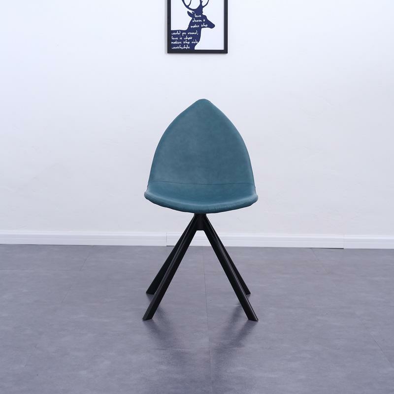  Modern Upholstered Dining Chairs Indoor Home Furniture Metal Frame Cream Velvet Dining Chair