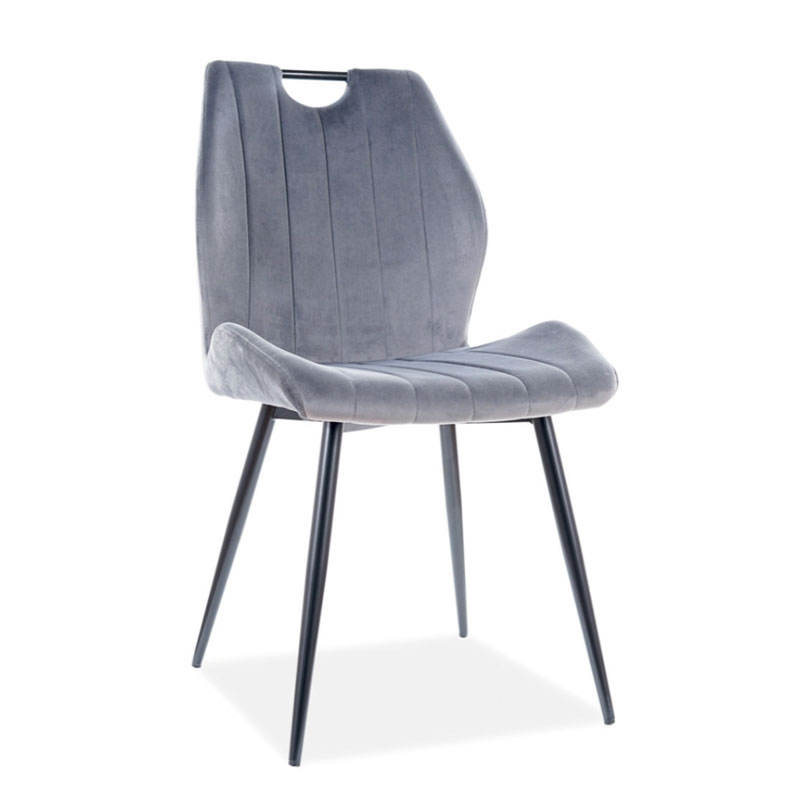 Modern Nordic Style Dining Room Furniture Velvet Upholstered Dining Chair Leisure Dining Chair for Dining Room