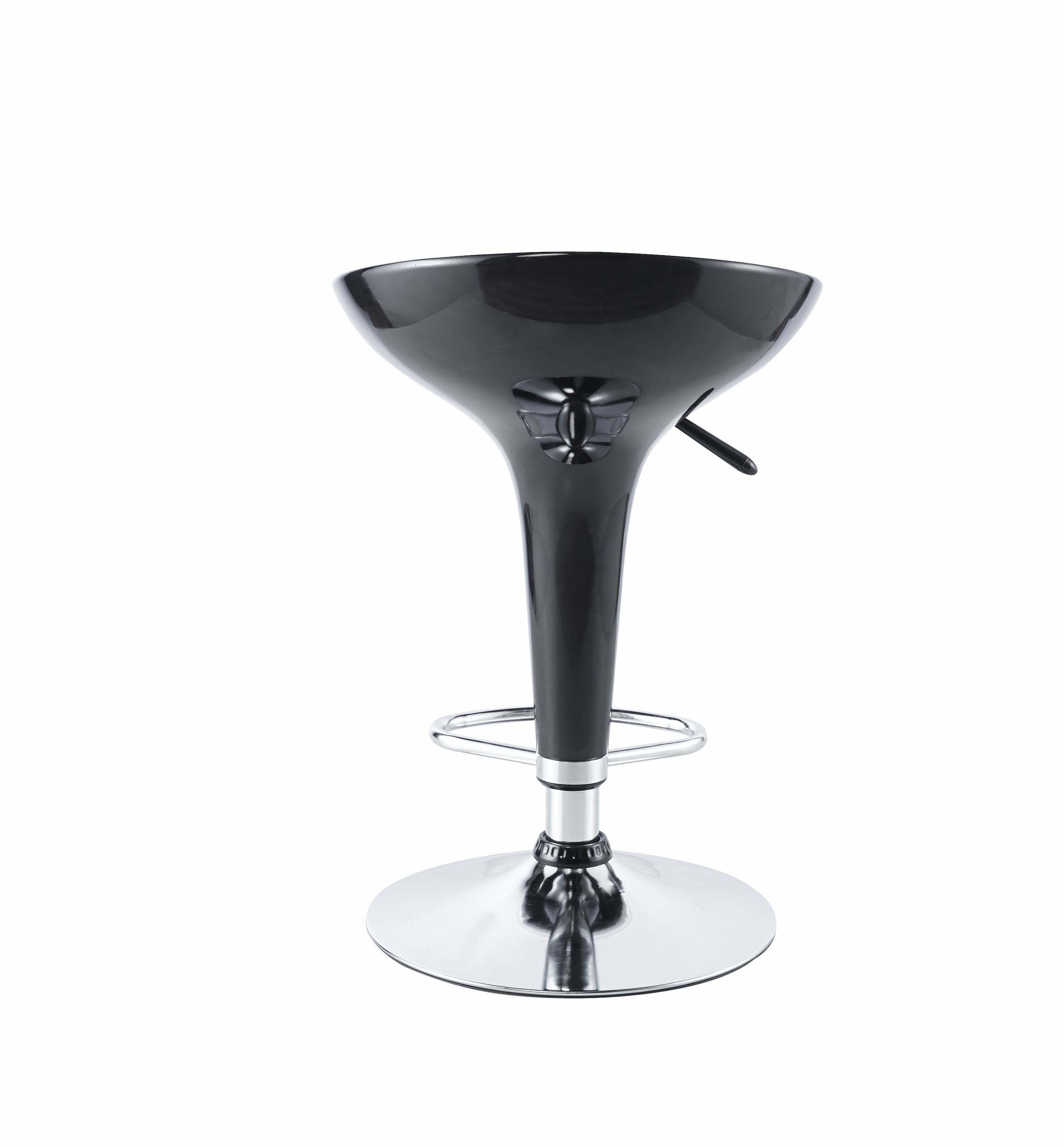 Hot Sell Modern Style Metal Dining Bar Chair Adjustable Height Swivel ABS Plastic Bar Chair