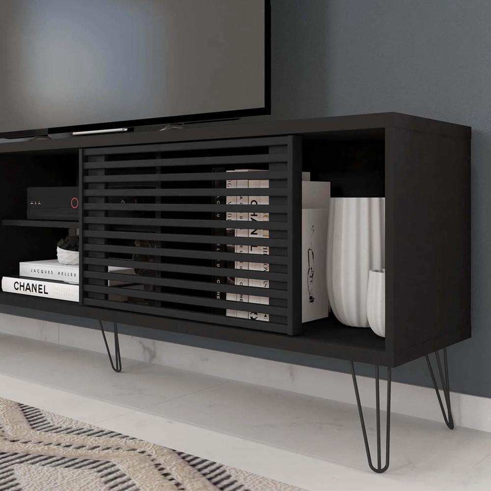 TV Stand With 2 Doors TV Stand Lowboard