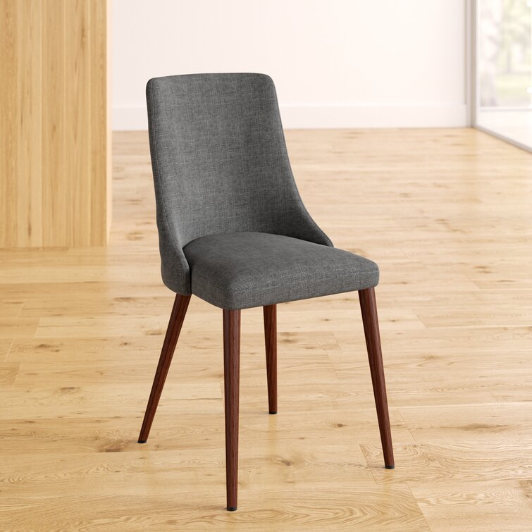 Modern Nordic Restaurant Dining Chair High End Luxury Design Beige Fabric Dining Room Chair