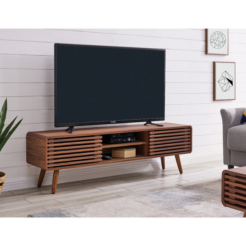  Modern Latest Design Wooden TV Console Cabinets Storage Living Room Furniture TV Stand