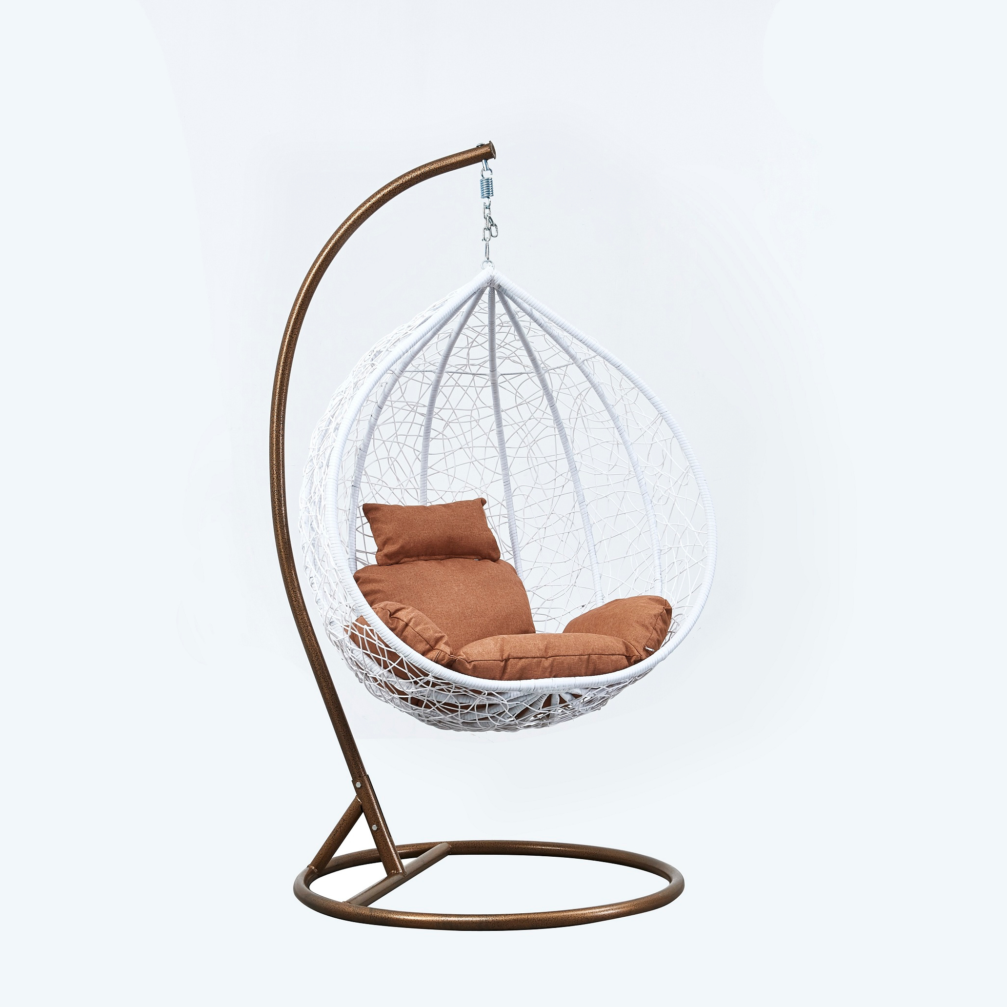 Garden Rattan Swinging Chairs Hanging Egg Chair Modern Wicker Patio Swing Chair