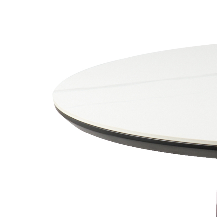 Hot Selling Kitchen Tables Oval Wood Tables Extension Dining Table Extendable