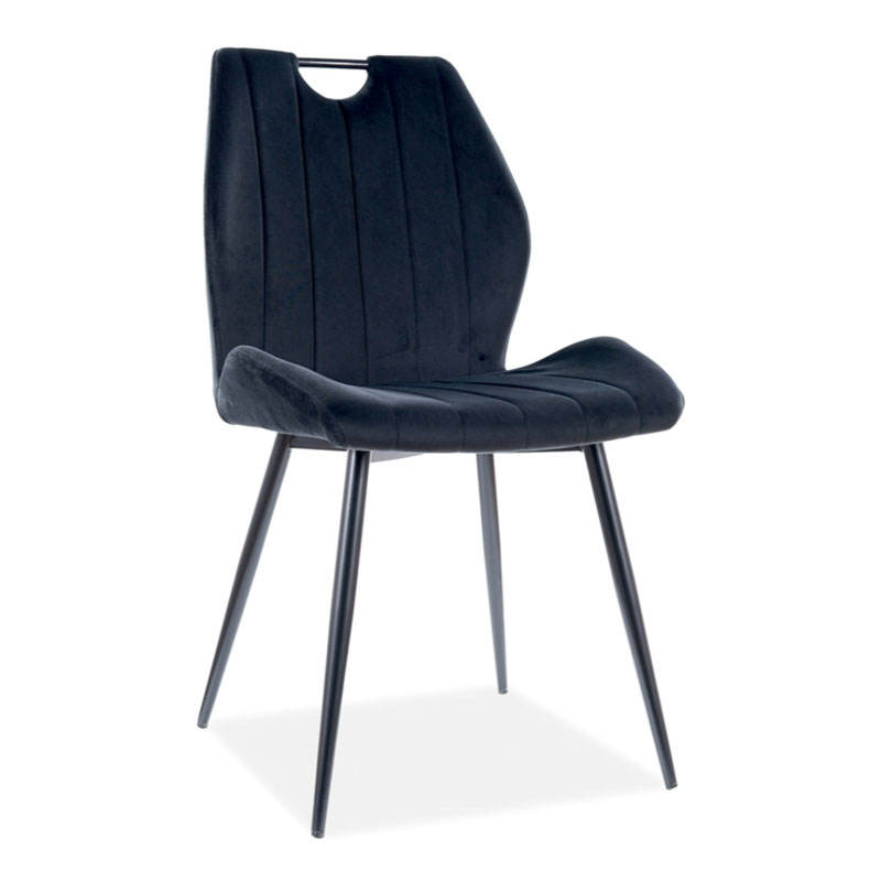 Modern Nordic Style Dining Room Furniture Velvet Upholstered Dining Chair Leisure Dining Chair for Dining Room