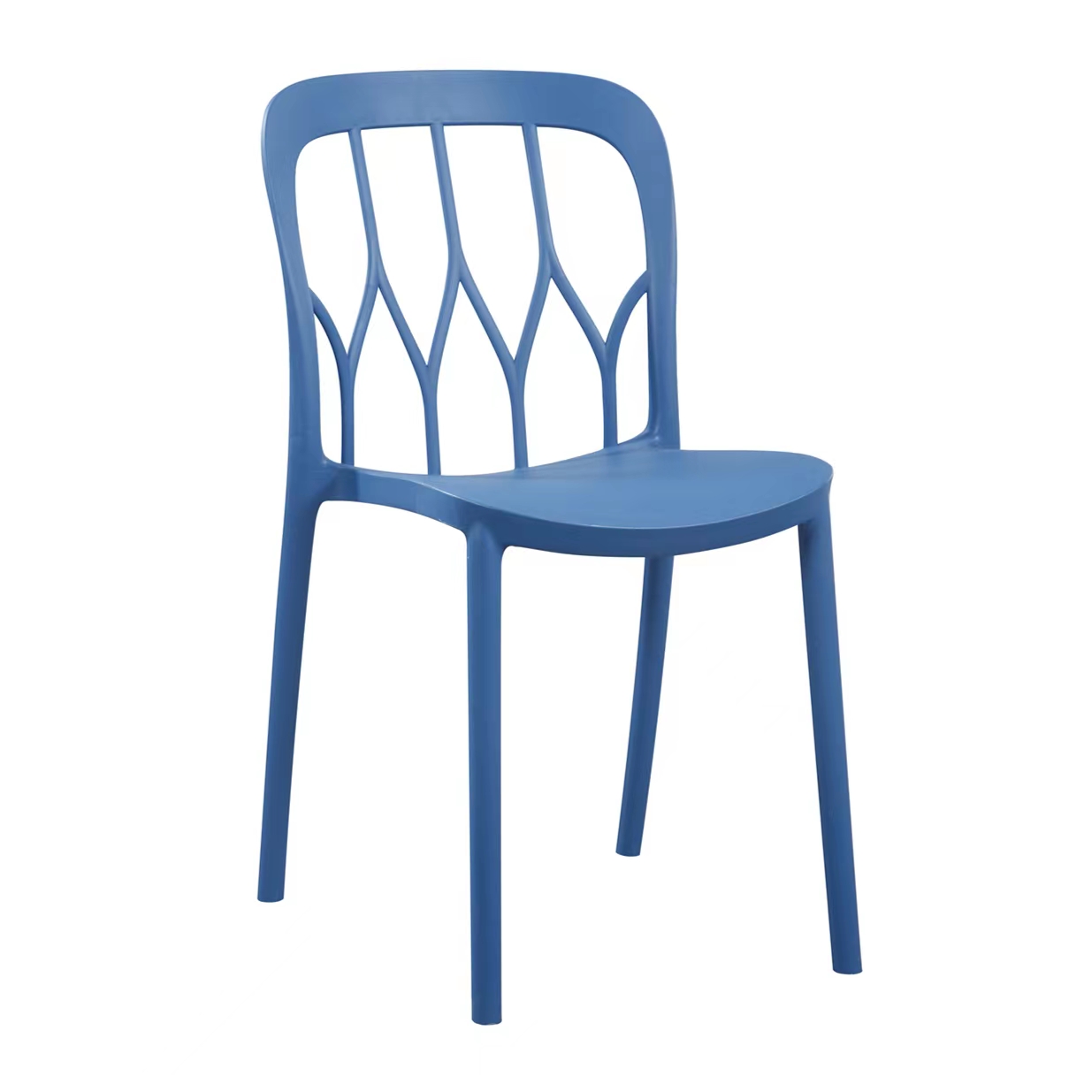 Dining Plastic Restaurant Chair Stackable Dining Plastic Chair for Dinning Room Furniture