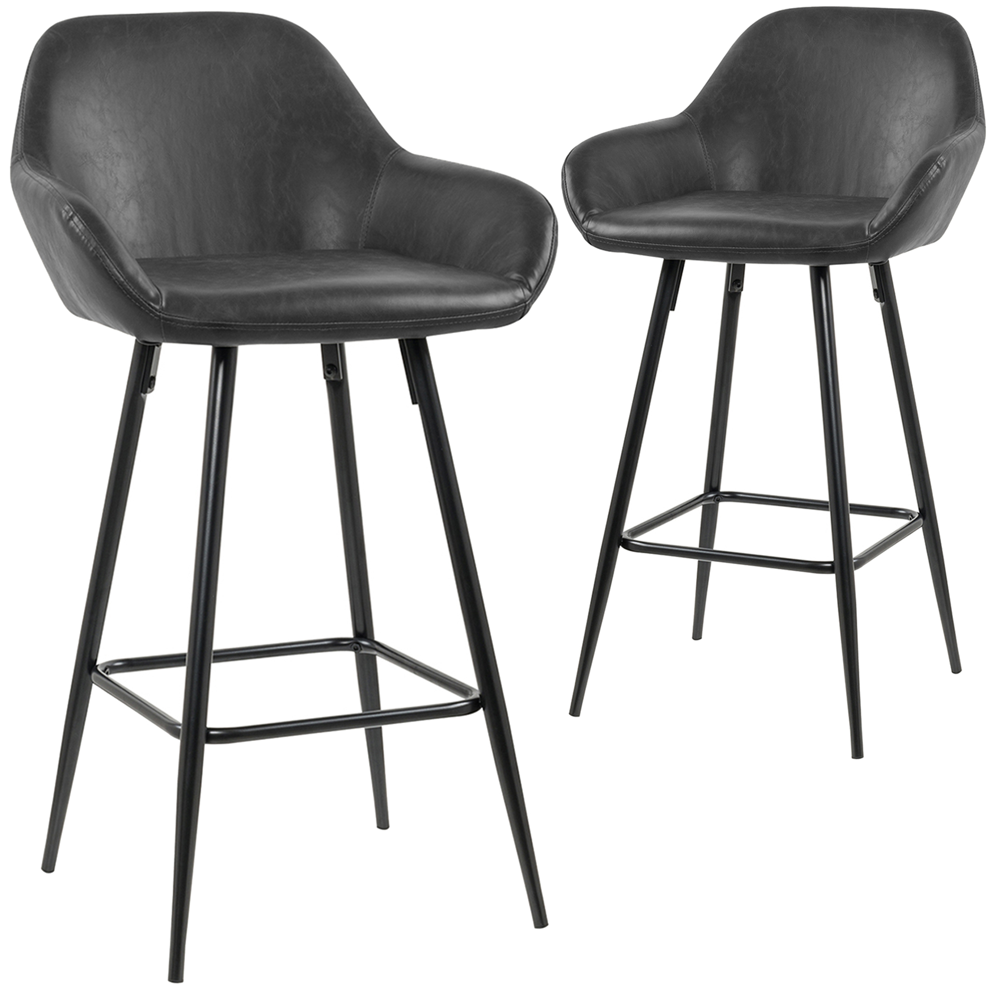 Modern Black Bar Stool