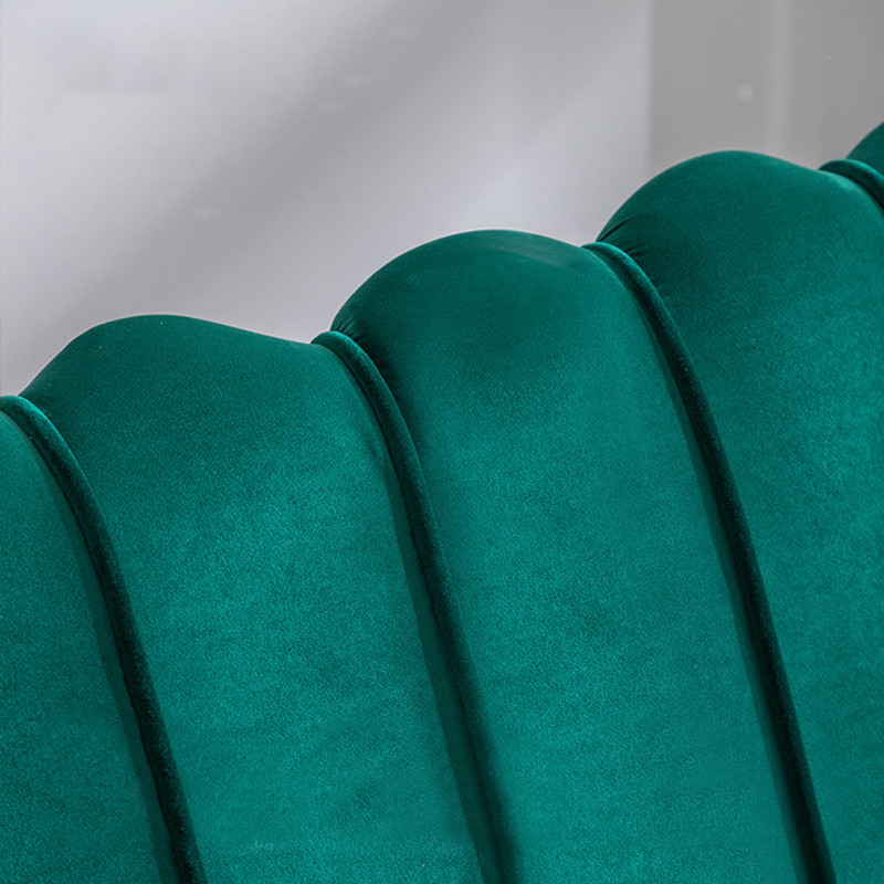Modern Living Room Furniture Two Seats High Quality Leisure Chair Green Velvet Sofas