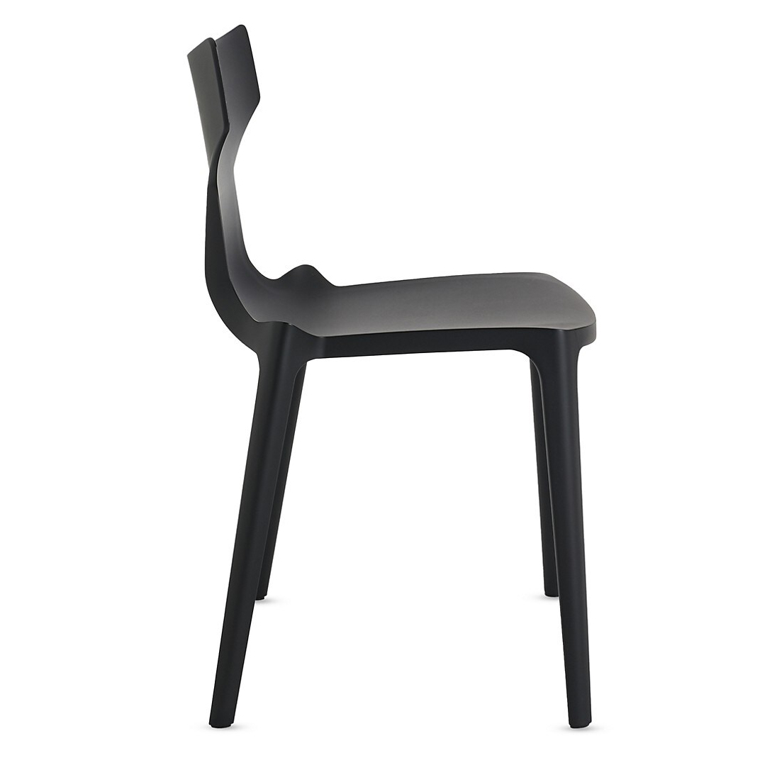 Modern Wholesale Dining Plastic Chair Colorful Stackable Save Space Plastic Dining Chair