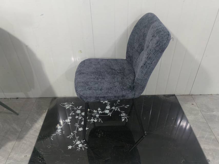 Modern European Luxury Nordic Design Fabric Luxury Modern Living Room Furniture Restaurant Chair Cafe Upholstered Dining Chair