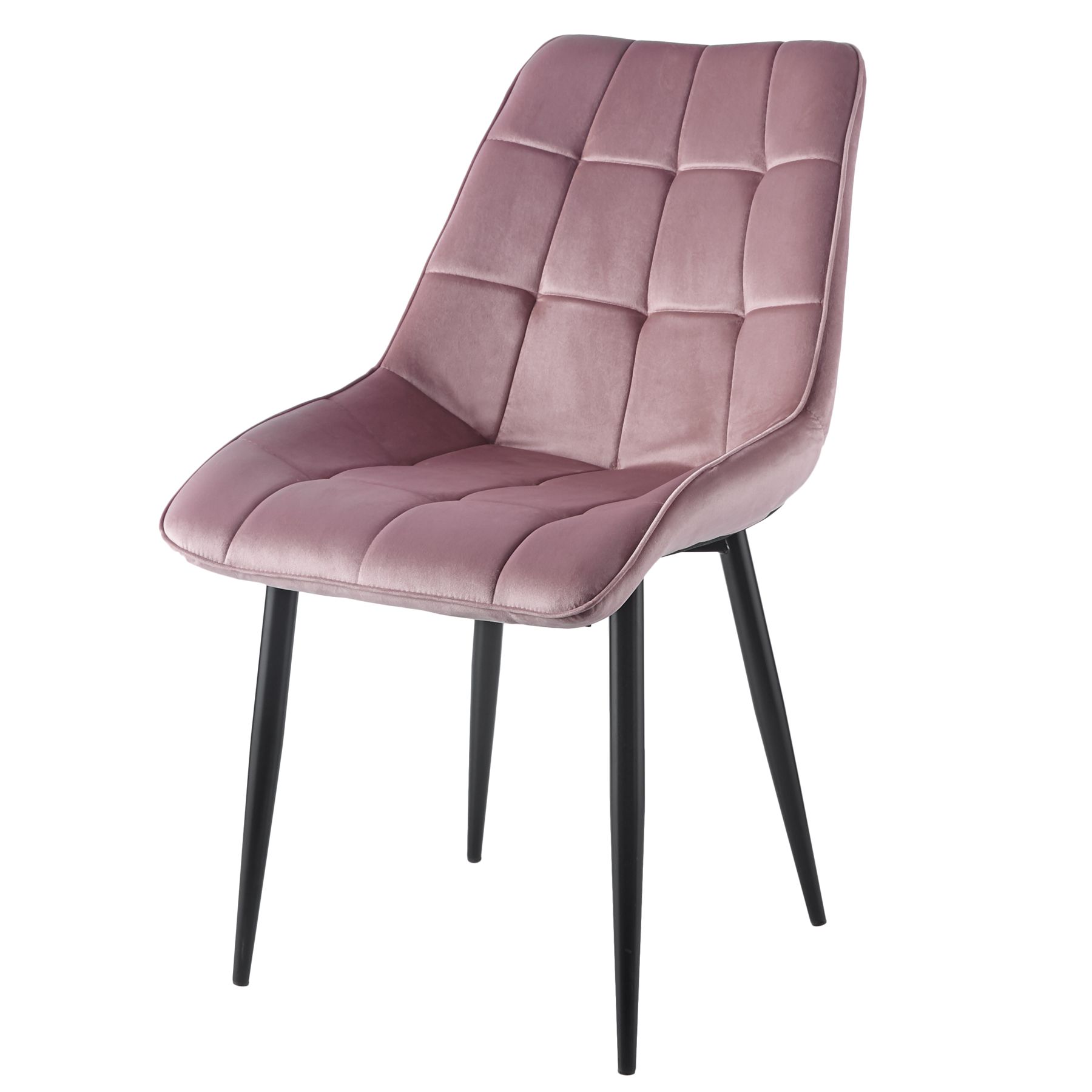 Modern Restaurant Technology Cloth Dining Room Chair With High Back Metal Legs