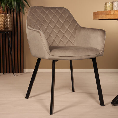 Modern Dining Room Chair Comfortable Hotel Home Velvet Dining Chairs With Metal Legs