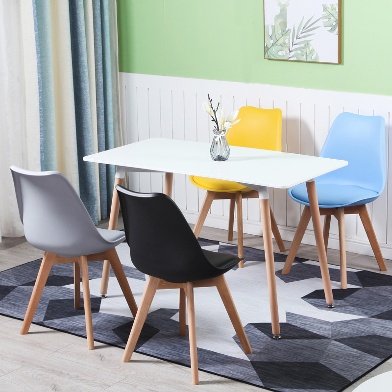 Factory Direct Wholesale Dining Room Set Chairs Table Furniture Luxury 80*120 Dining Tables and 2/4/6/8 Dining Chairs