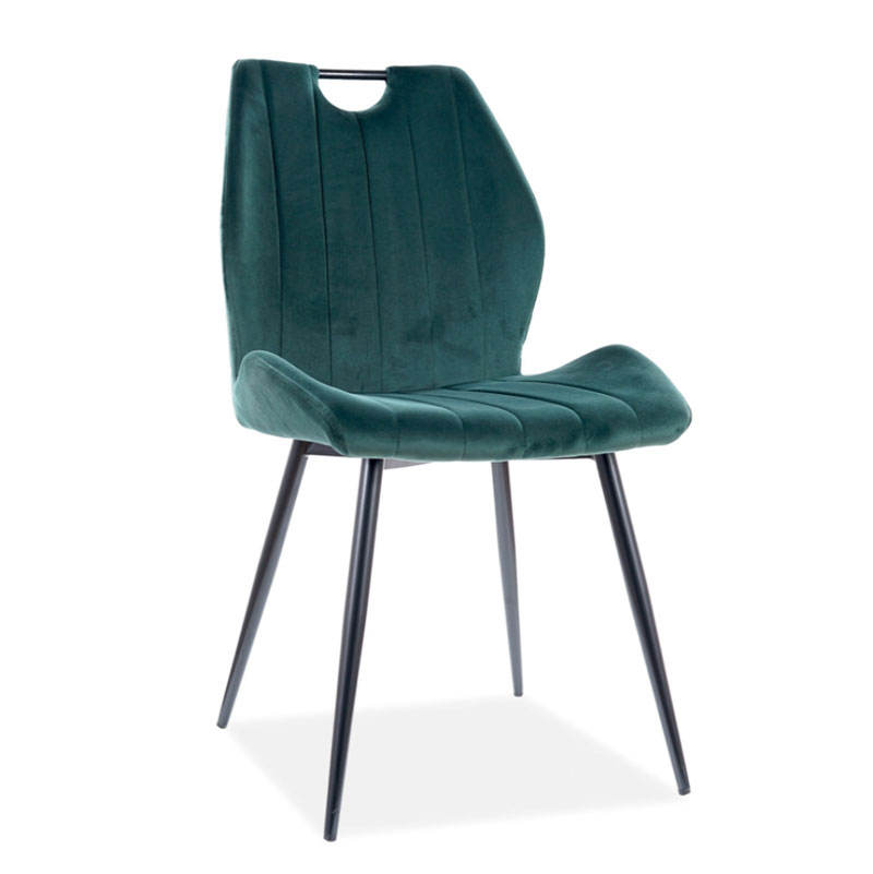 Modern Nordic Style Dining Room Furniture Velvet Upholstered Dining Chair Leisure Dining Chair for Dining Room