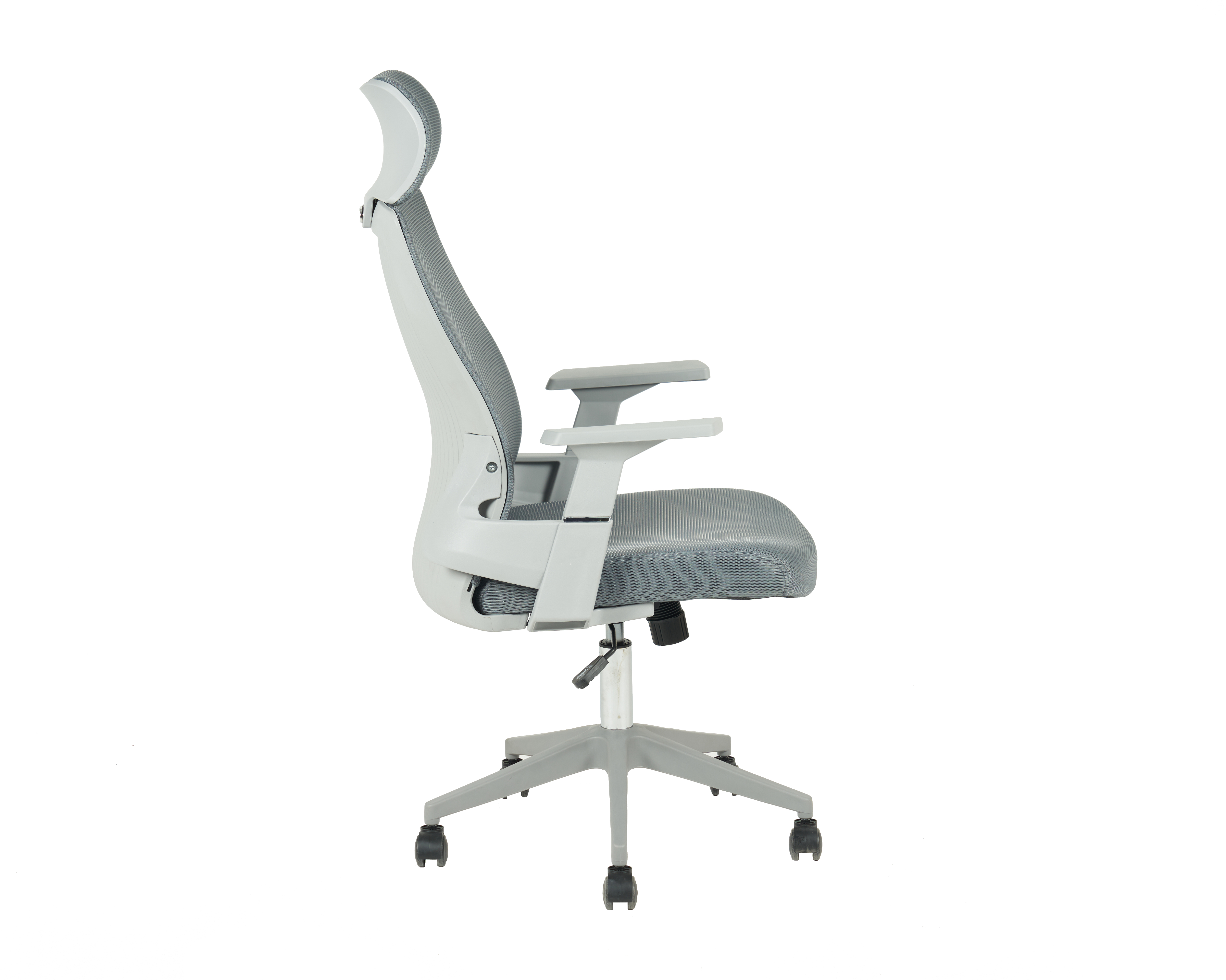 New Design Office Room Furniture Adjustable Grey Back Use Office Chair Factory Direct Sale Revolving Office Chair