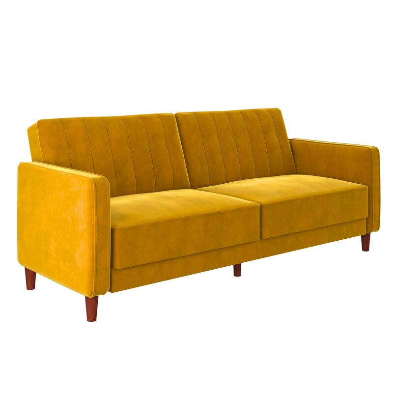 Modern Simple Home Living Room Furniture High Quality Velvet Couch Folding Sofa Bed