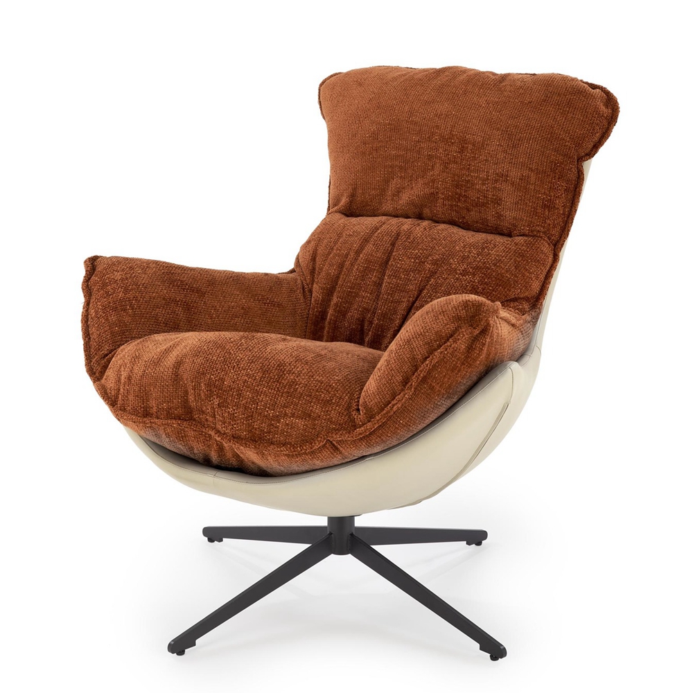 360 Degree Swivel Chair Lobster Leisure Chairs Accent Chair with Armrest