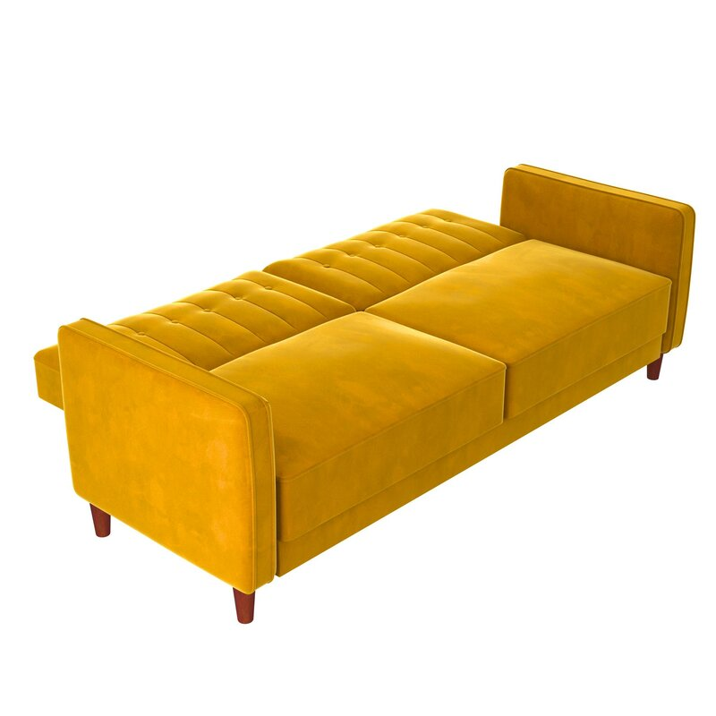 Modern Simple Home Living Room Furniture High Quality Velvet Couch Folding Sofa Bed