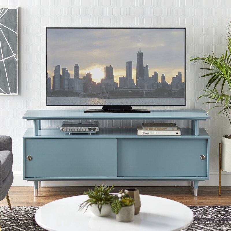 Modern Simple Designer Floor Wooden TV Console Stand Table Wall Center Living Room TV Stand