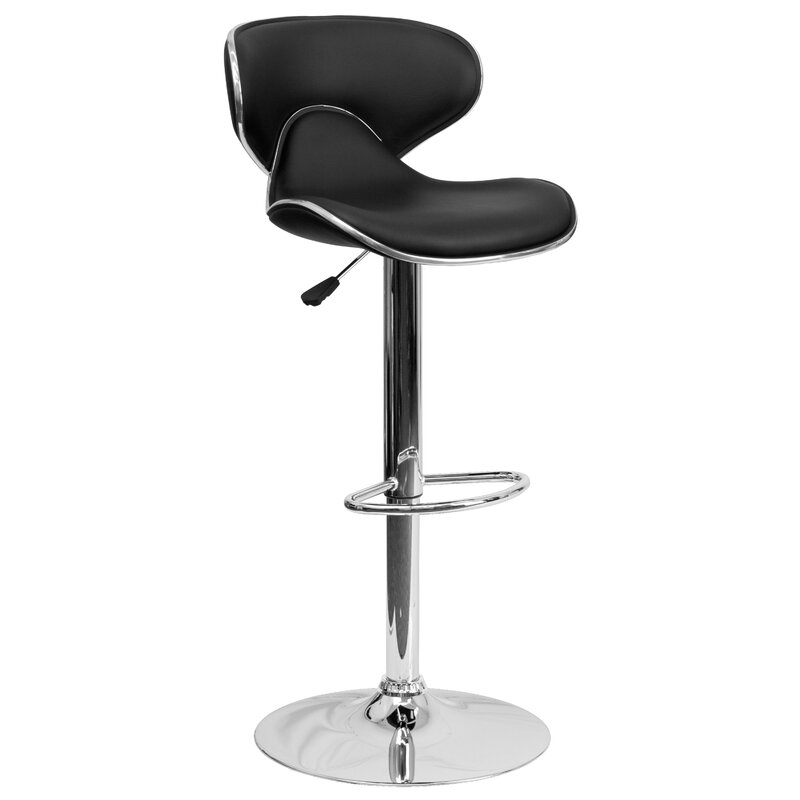 Swivel Leather Standing Stool Chairs Home Furniture Footrest Metal Bar Stool High Chair