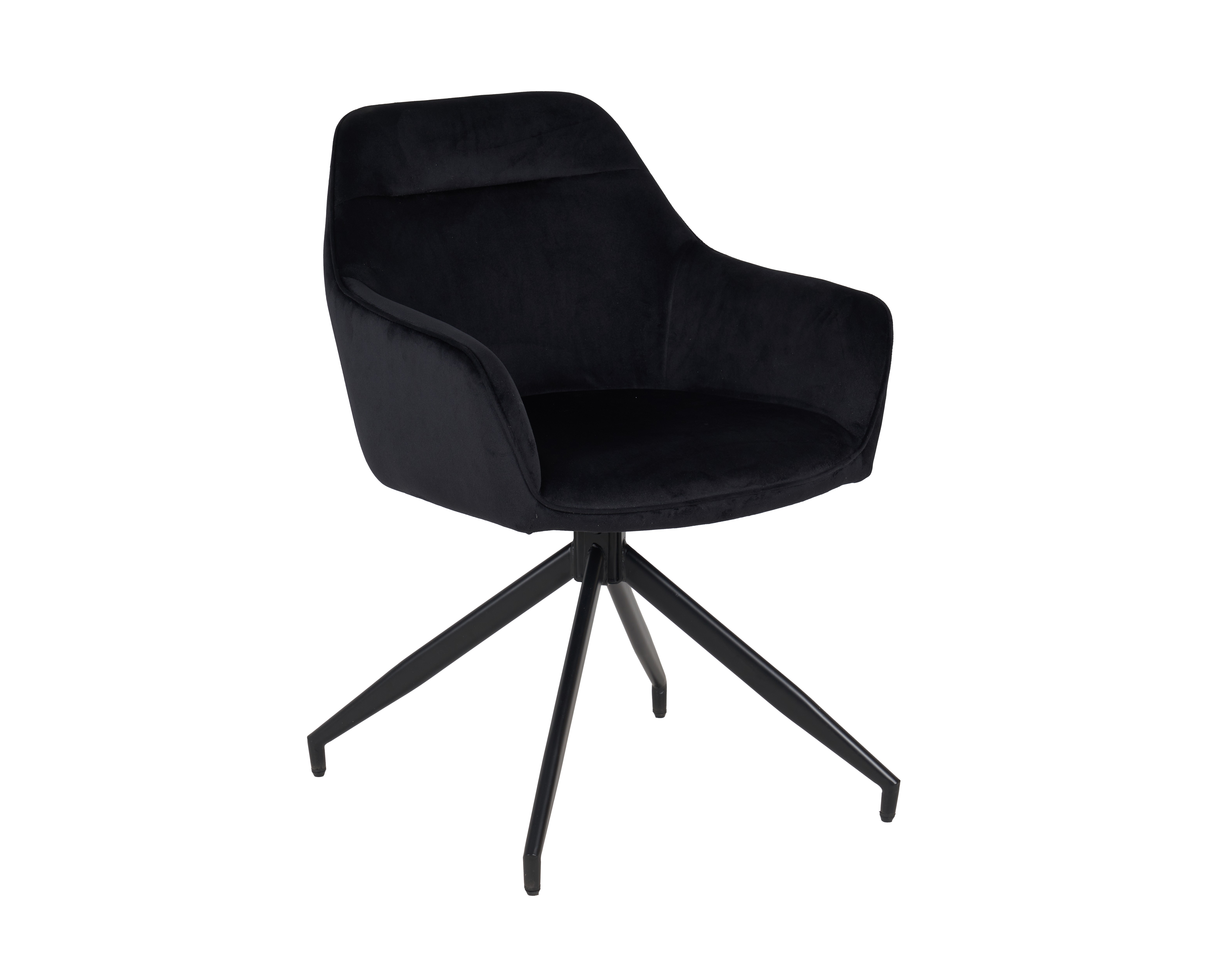 Modern Living Room Furniture Swivel Chairs 180 Degrees to Bounce Back with Dining Chair Wirh Armrest
