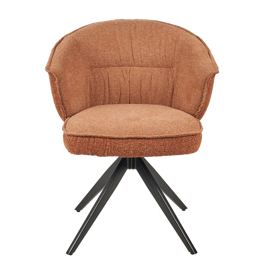 Modern Living Room Furniture Swivel Chairs with Linen Dining Chair