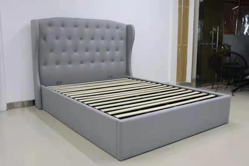  Upholstered Queen Size Platform Bed Frame Best Selling High Quality Velvet Bed