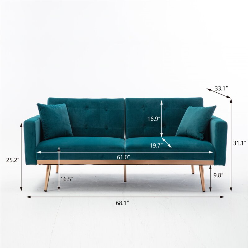  European Style Comfortable Living Room Furniture Folding Sofa Beds