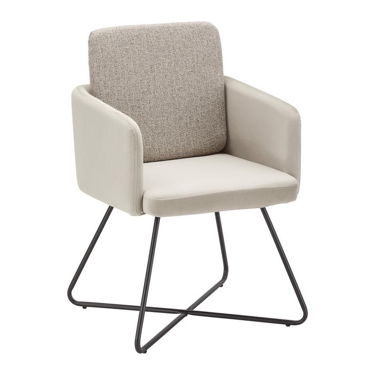 Nordic Style Velvet Chairs Modern Room Italian Metal Dining Chair Velvet Cover with Cross Metal Leg Dining Chair