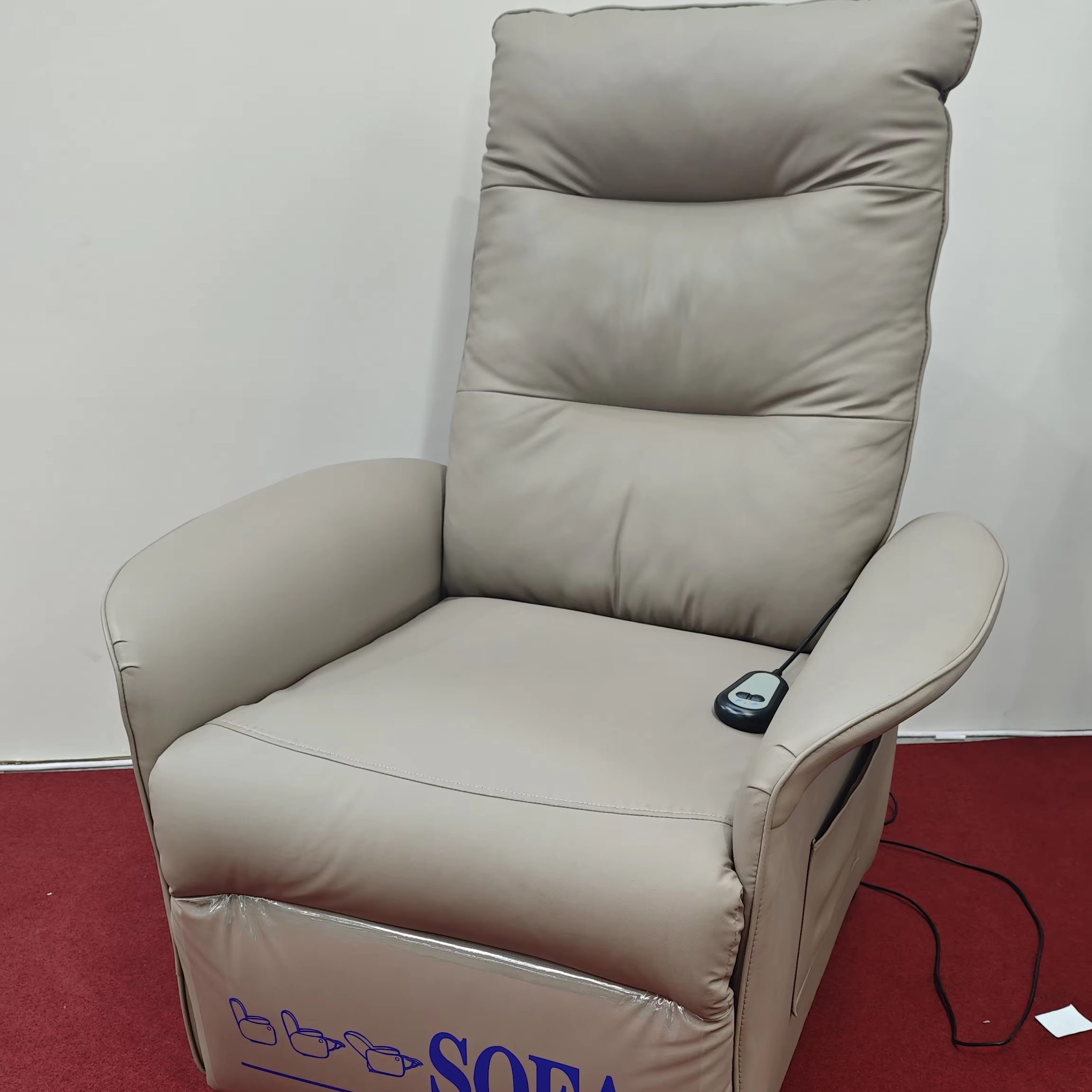 New Design Living Room Modern Adjustable Relax Body Recliner Chair Sofa Push Back Recliner