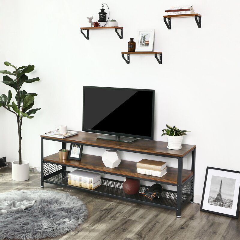 Latest Design Wood Top Metal Frame Led TV Stands MDF Modern Style TV Stand and Coffee Table