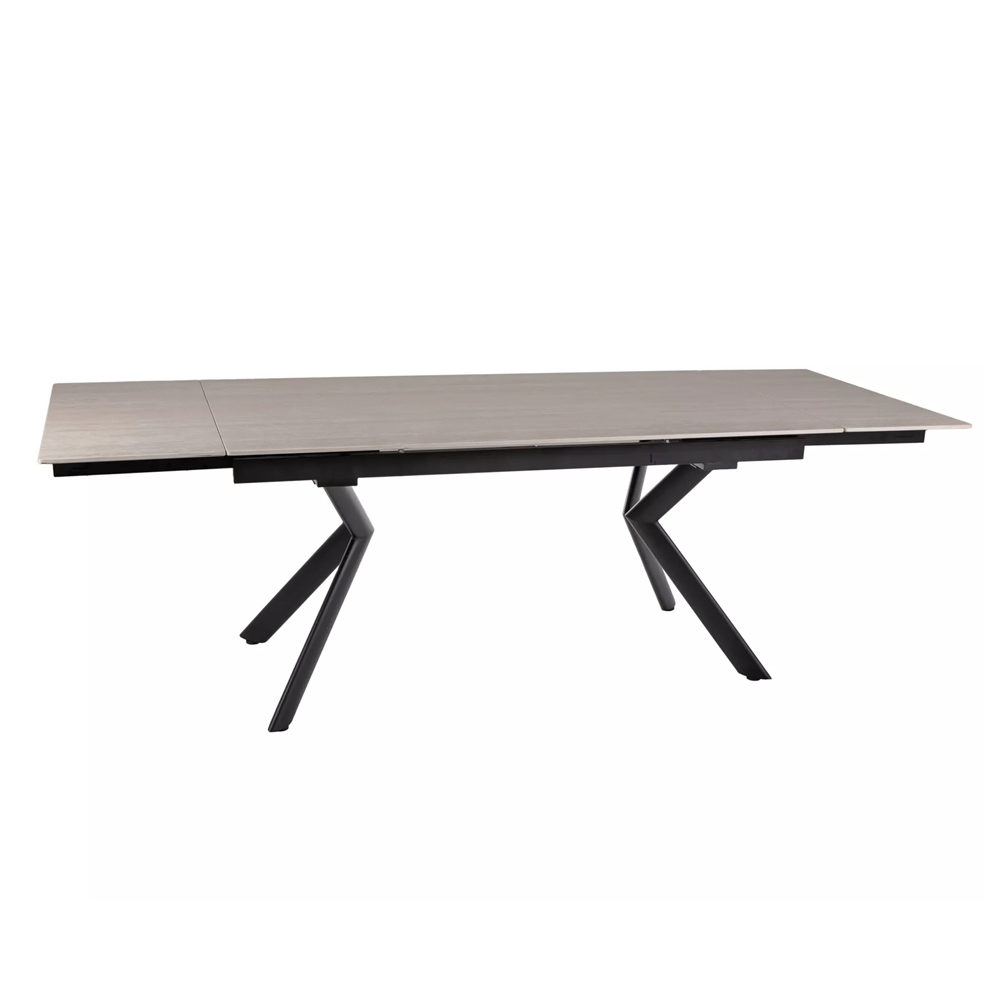 Hot Selling Dining Room Extendable Tables Rectangular Extension Dining Table with Ceramic Top