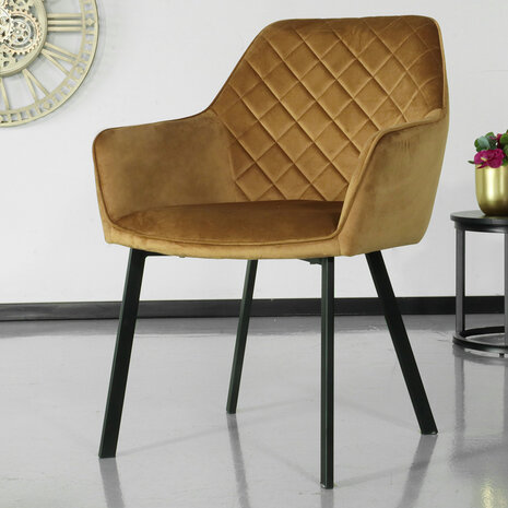 Modern Dining Room Chair Comfortable Hotel Home Velvet Dining Chairs With Metal Legs