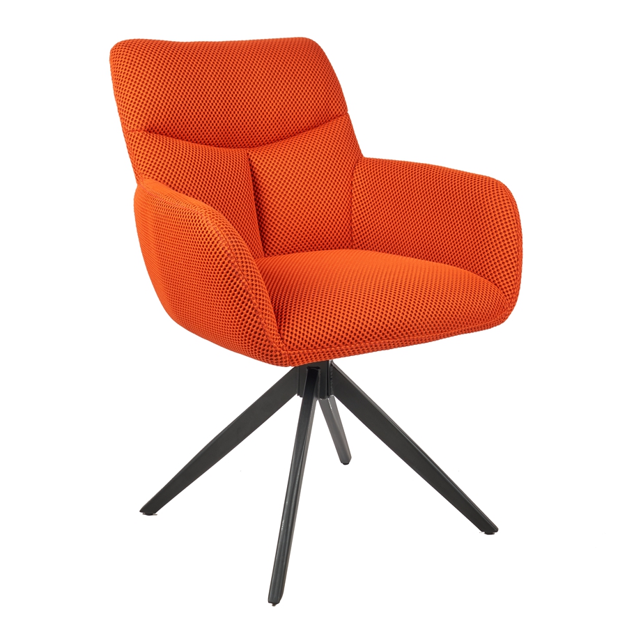 Modern Design Dining Chair 360° Swivel Armchair Living Room 360 Degree Rotating Accent Chair