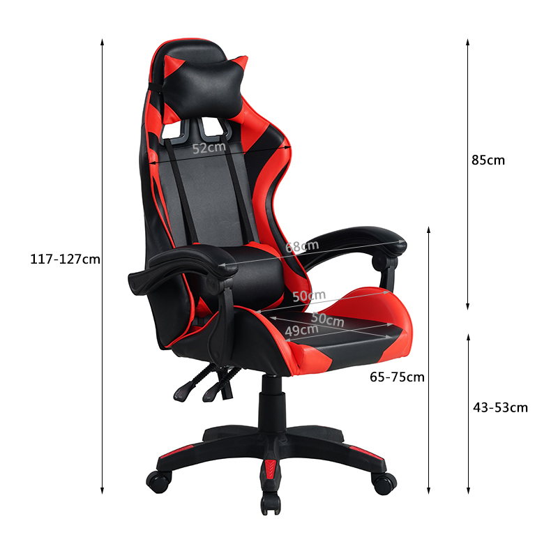 High Quality Racing Chair Office Computer Chair PC Sillas Gamer Gaming Chair With Foofrest