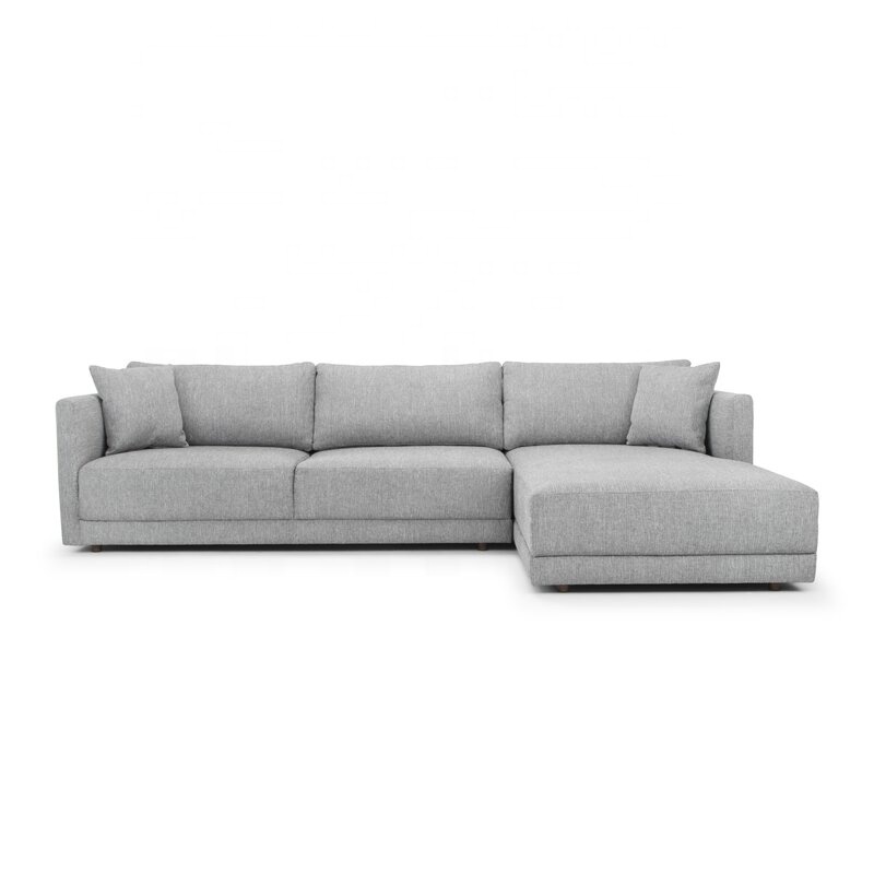 Luxury Classic Bedroom Furniture European Designs and Cheap Prices Sofa Set Blue Cloud Sofa Corner