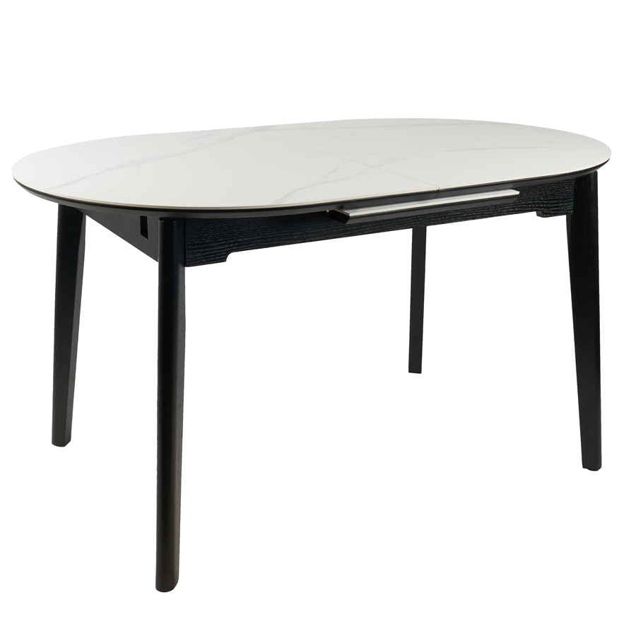 Hot Selling Kitchen Tables Oval Wood Tables Extension Dining Table Extendable
