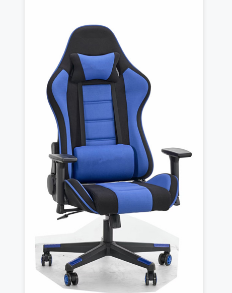 Ergonomic Customize Embroidery Logo Fabric Cheap Massage Gaming Chair Wholesale Racing Led Gaming Chair