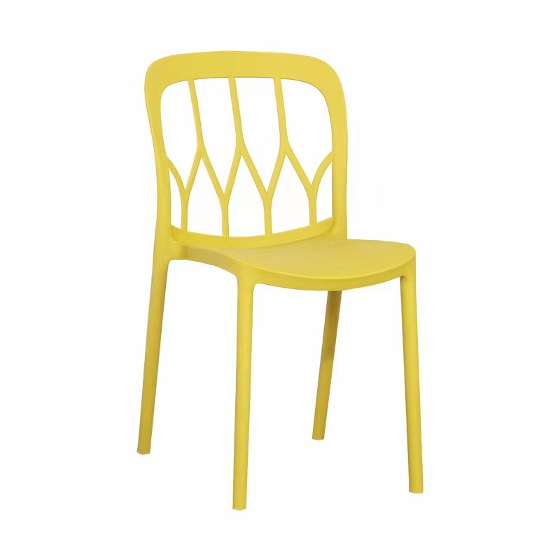 Dining Plastic Restaurant Chair Stackable Dining Plastic Chair for Dinning Room Furniture