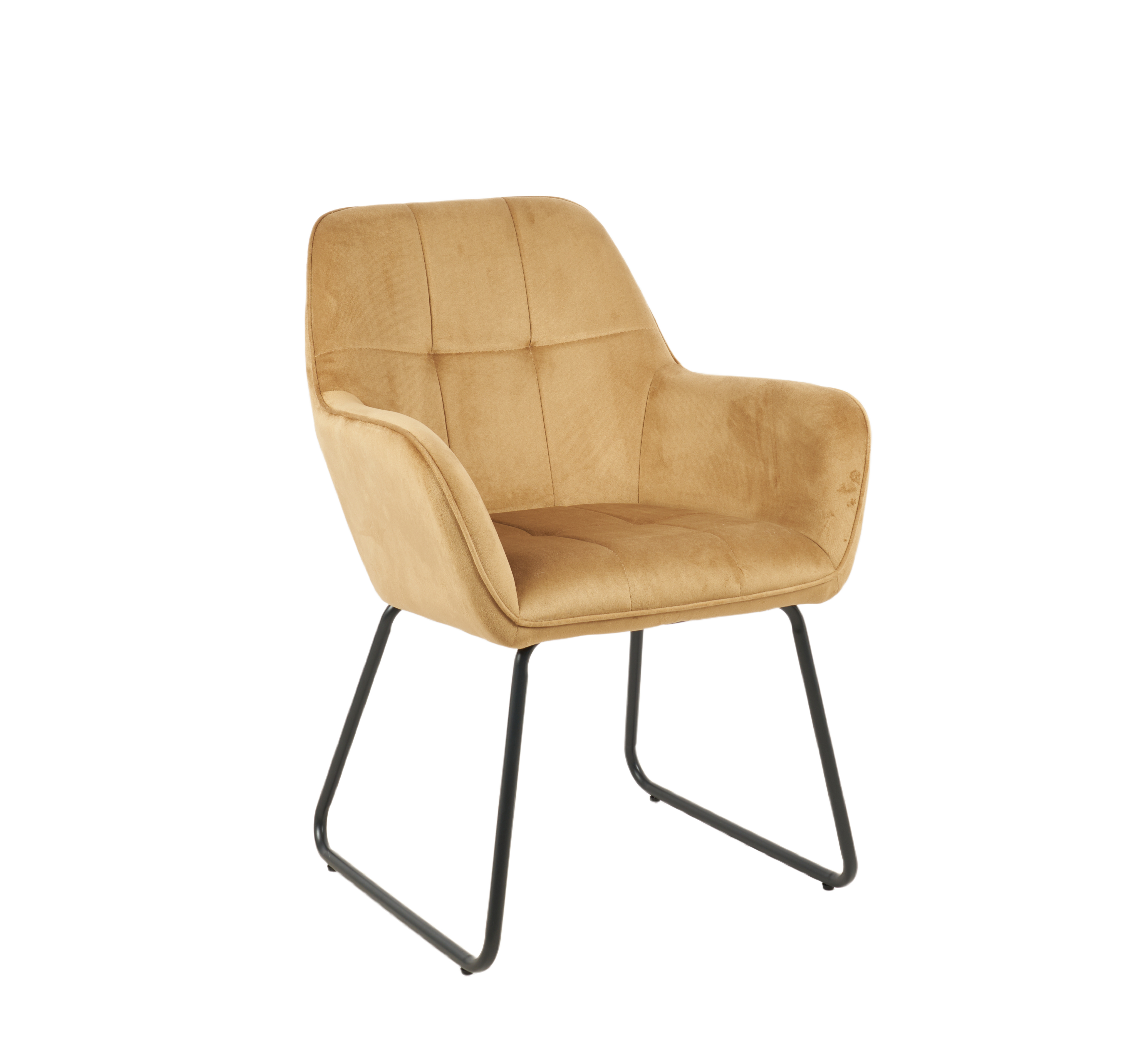 Modern Minimalist Dining Room Chair Comfortable Hotel Home Velvet Dining Chairs With Metal Legs
