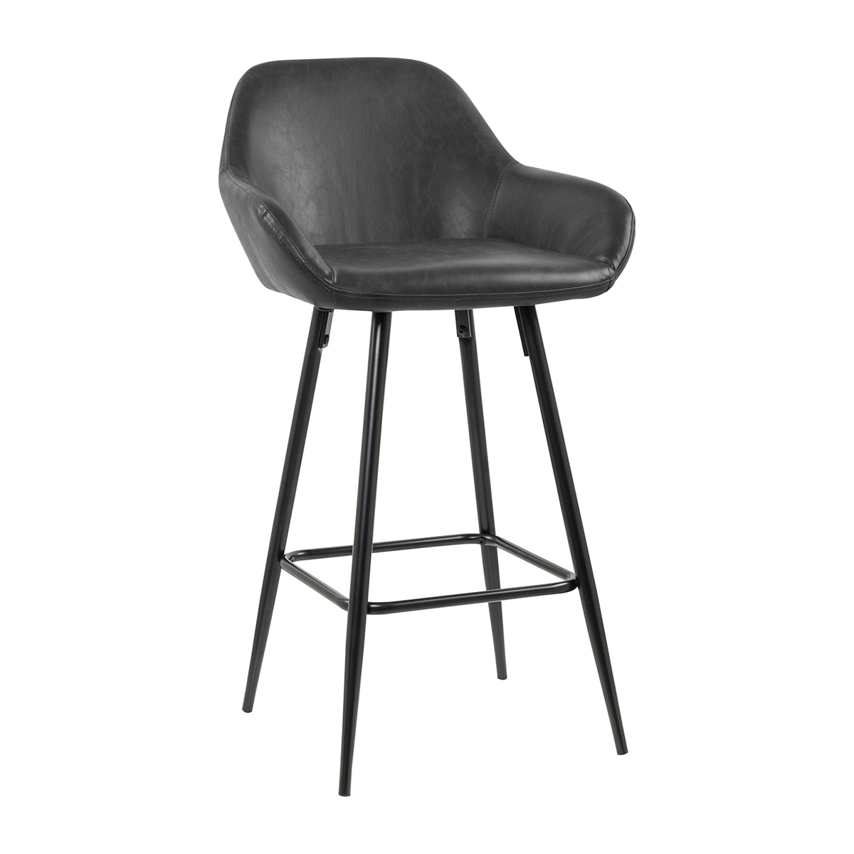 Modern Black Bar Stool