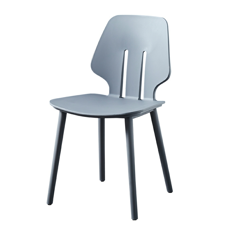 New Style Modern Dining Room Furniture Green Plastic Dining Chairs