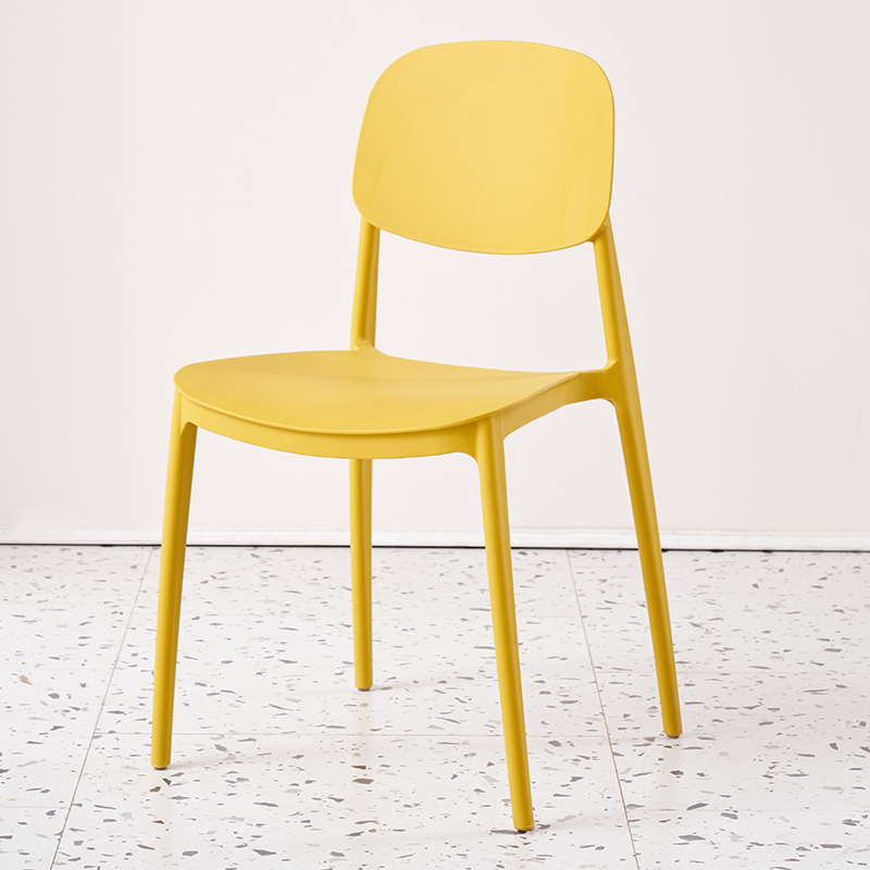 Cushion Armrest Restaurant PP Dining Restaurant Stackable White Custom American Popular High Quality Plastic Chair