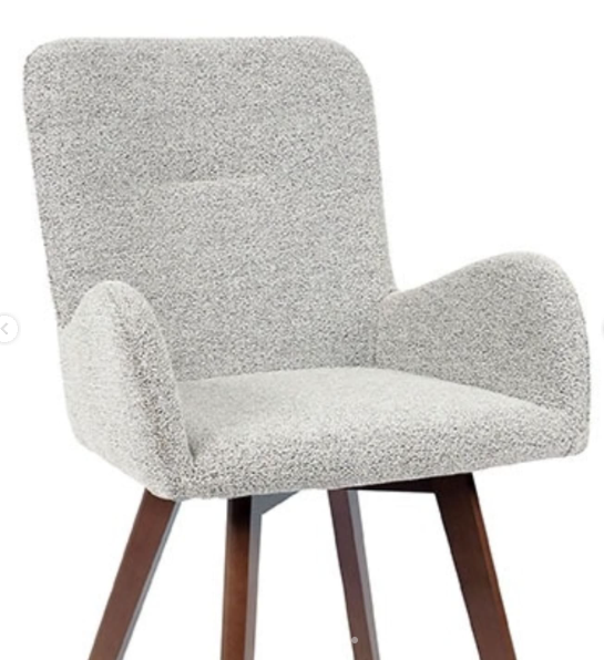 Modern Restaurant Chair Nordic Velvet Armchair Dining Furniture Fabric Tufted Dining Chair 