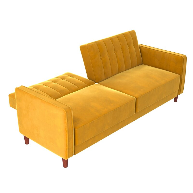 Modern Simple Home Living Room Furniture High Quality Velvet Couch Folding Sofa Bed