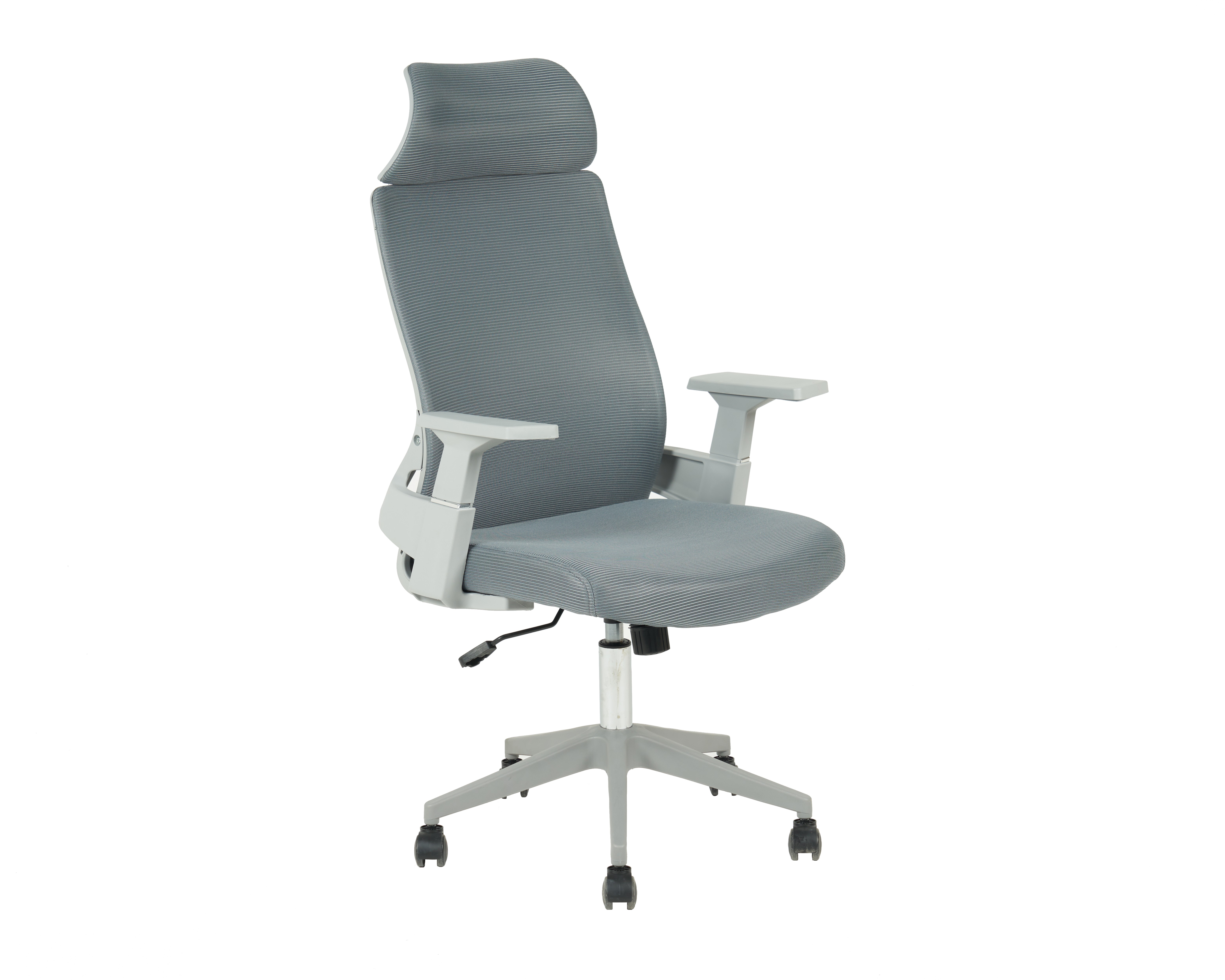 New Design Office Room Furniture Adjustable Grey Back Use Office Chair Factory Direct Sale Revolving Office Chair