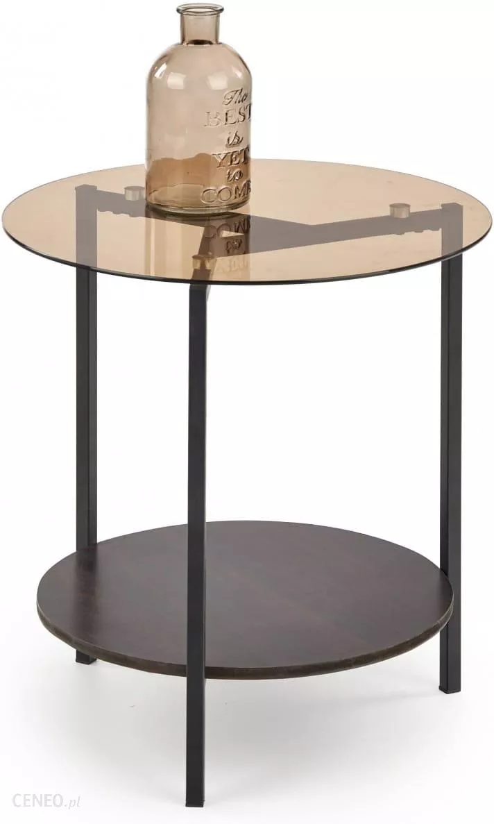 Plating Black Leg Black Tempered Glass Simple Living Room Cetern Coffee Table