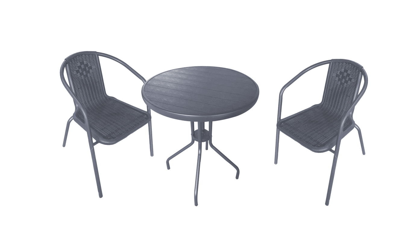 Outdoor Garden Plastic Chair for End Wicker Outdoor Plastic Furniture