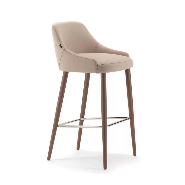 Hot Selling French Style High Seat Kitchen Modern Bar Chairs Breakfast Dining Stools